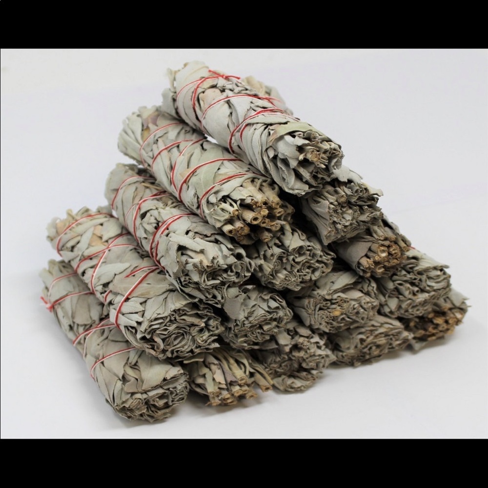 3 White Sage bundles for smudging
